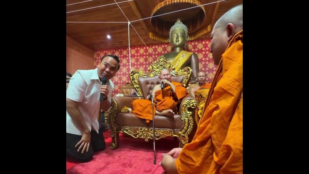 หลวงปู่ศิลาให้พร#หลวงปู่ศิลา#หลวงปู่ศิลาสิริจันโท #พระธาตุหมื่นหิน#ญาณหยั่งรู้