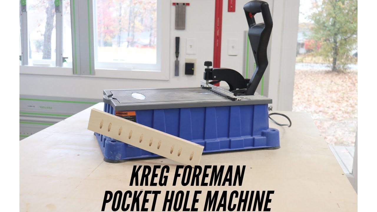 Kreg Foreman Electric Pocket Hole Machine - Is it right for you?