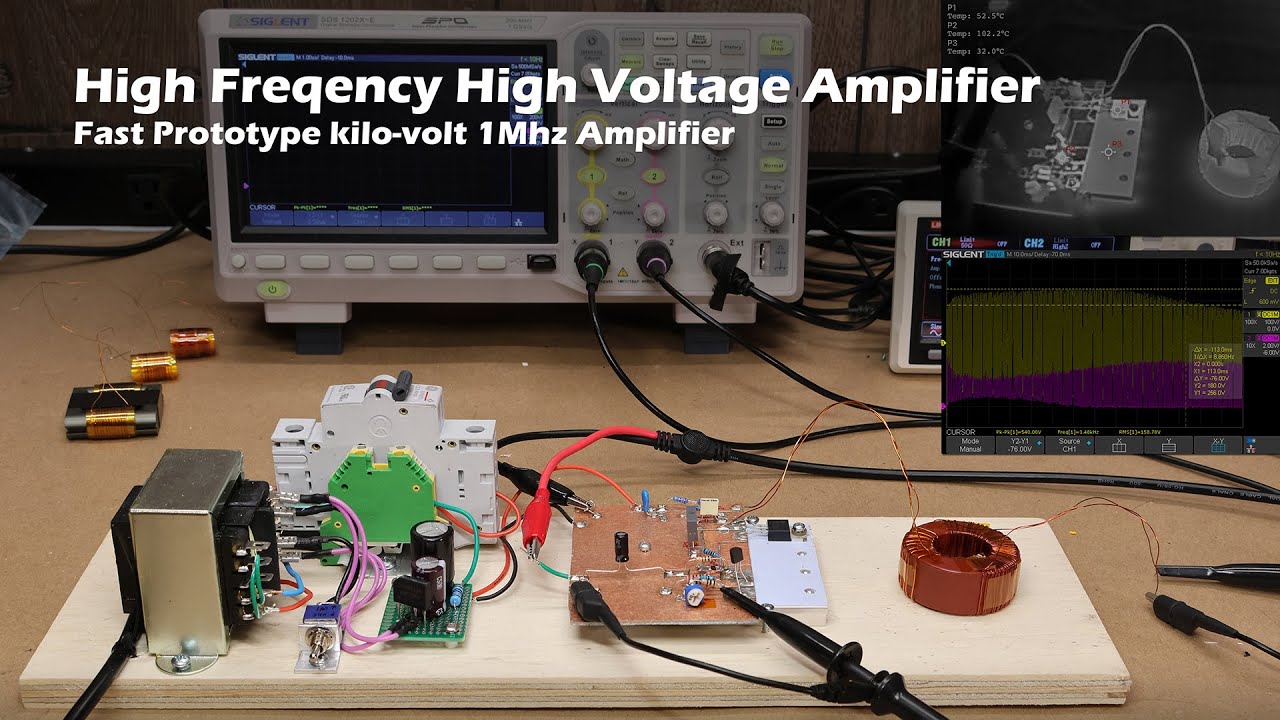DIY Prototype High Voltage High Frequency Amplifier