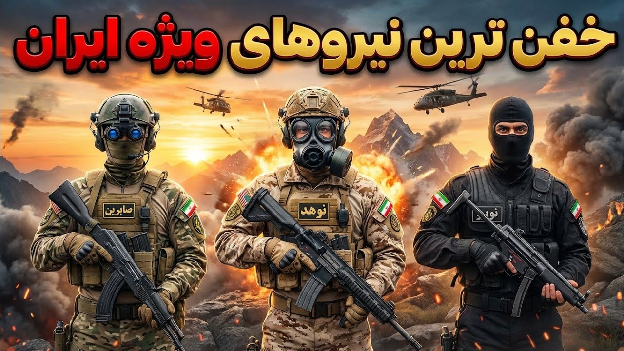 ۴ یگان نیروی ویژه ایران | نیروی ویژه دلتافورس یا نوهد ارتش ؟