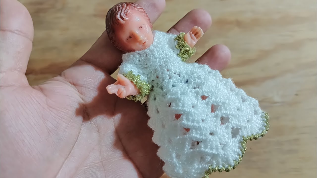 ropón palmitas en todas las tallas para tu niño dios/ el ropón más fácil de tejer /emprende tejiendo