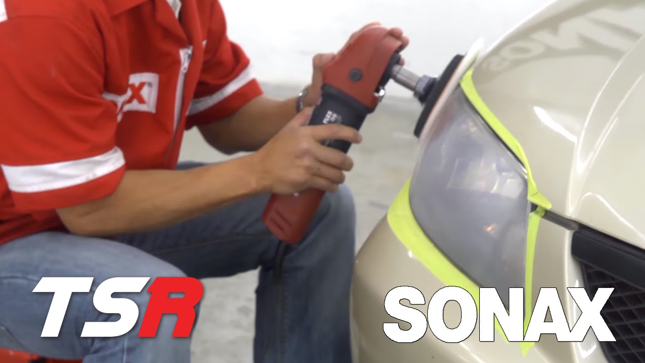 Limpieza de Faros Sonax - Todo Sobre Ruedas