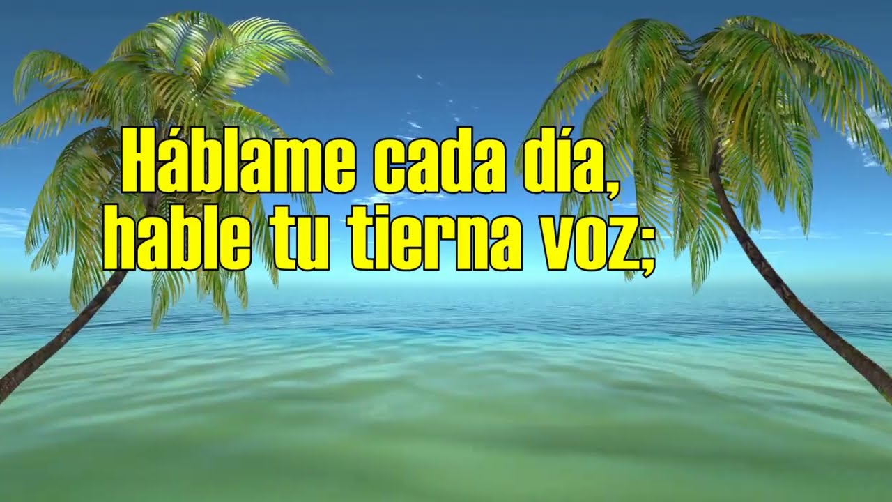 Habla Señor a mi alma pista para solistas 1