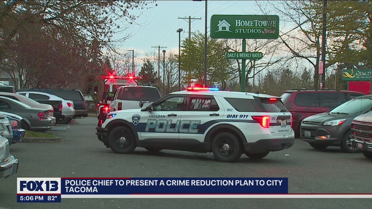 Tacoma Police Chief to present crime reduction plan to city | FOX 13 Seattle