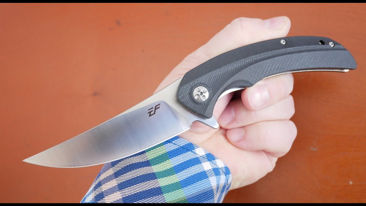Eafengrow EF965, G10 Black, D2, Tactical, Flipper, подшипник, EDC