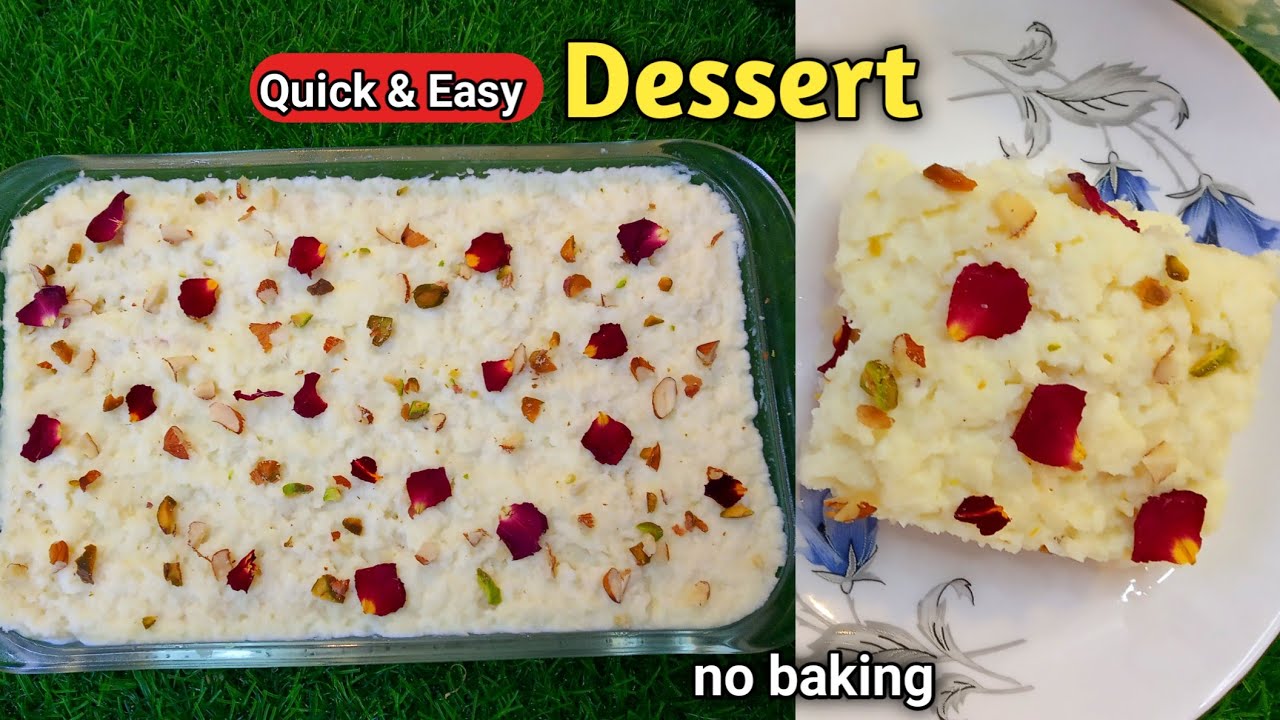 Bread milk dessert | Milk bread dessert without custard powder| Easy dessert recipes - no bake