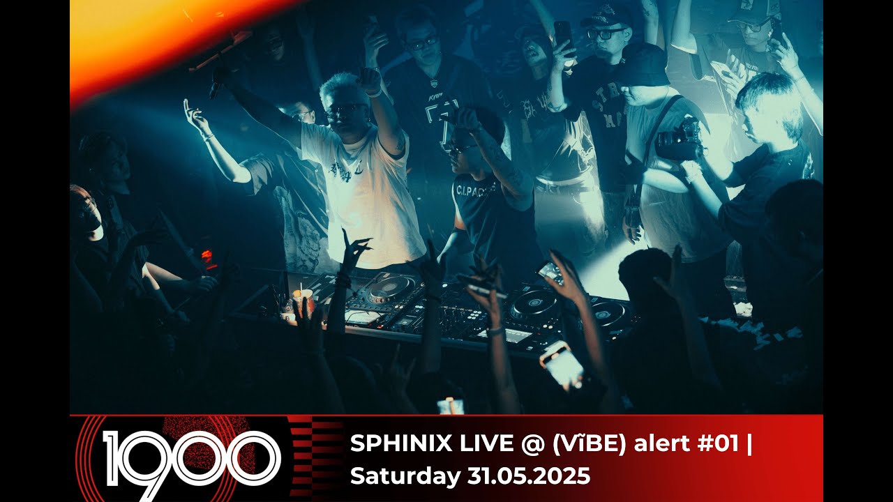[FULL LIVE SET] SPHINIX @ (VĩBE) alert #01 - EURODANCE MEETS VINADANCE | Saturday 31.05.2025