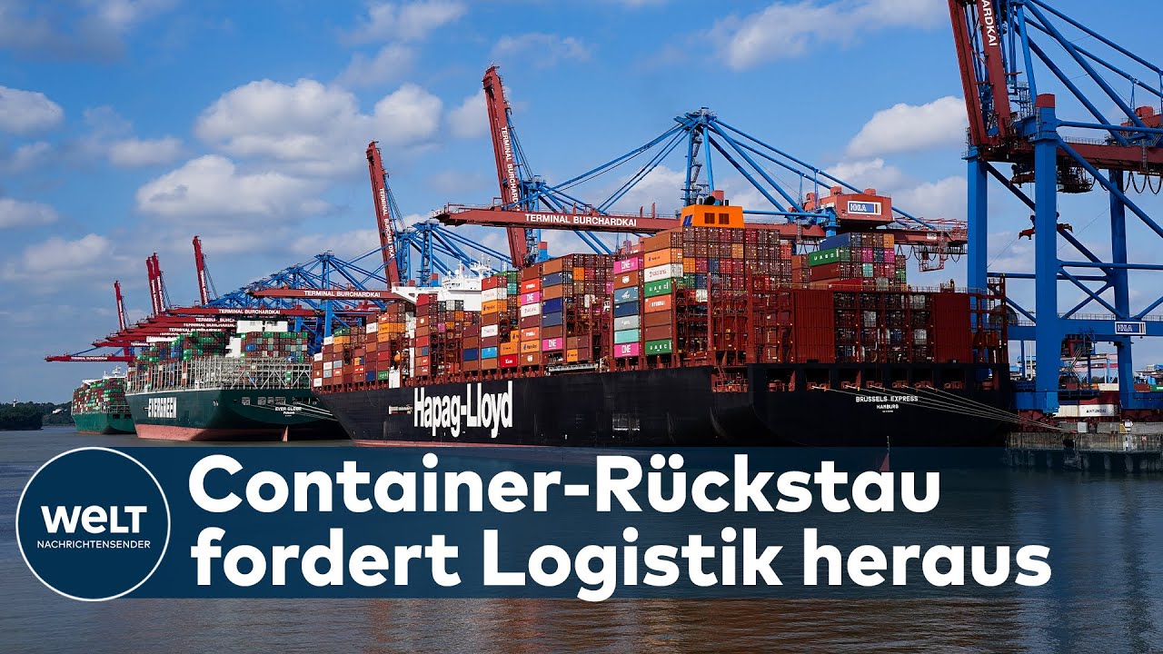 LOGISTIK AUS DEM GLEICHGEWICHT: Container-R&uuml;ckstau blockiert den Schiffsverkehr