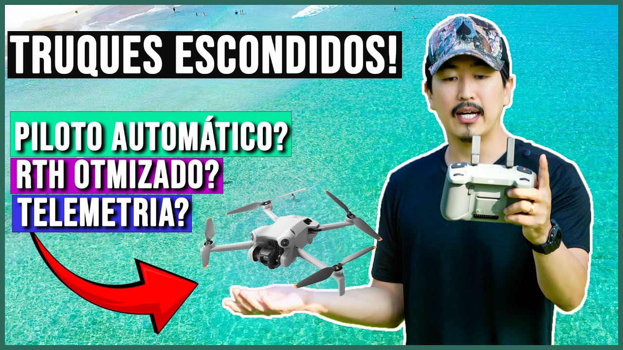 Desbloqueie funções escondidas no seu drone DJI!