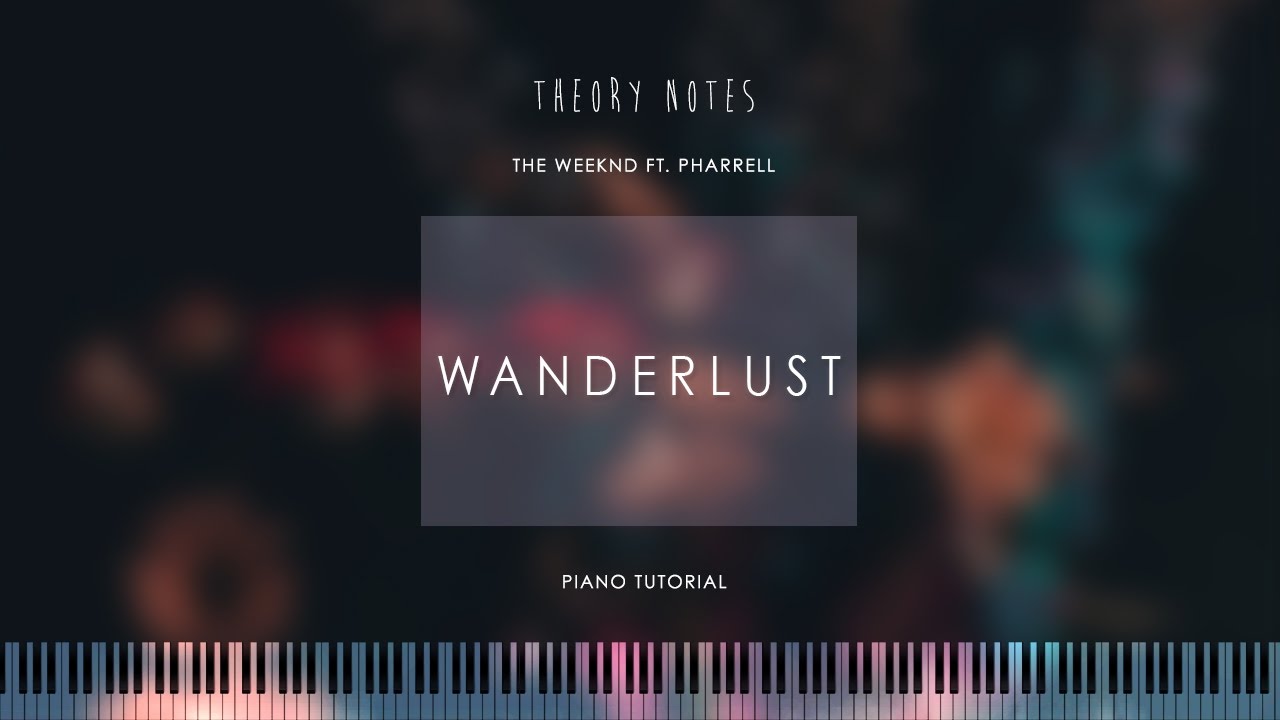 How to Play The Weeknd ft. Pharrell - Wanderlust | Theory Notes Piano Tutorial