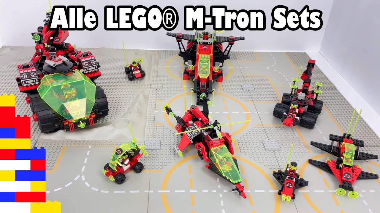 LEGO® Raumfahrt/Space - ALLE M-Tron Sets [Theme]