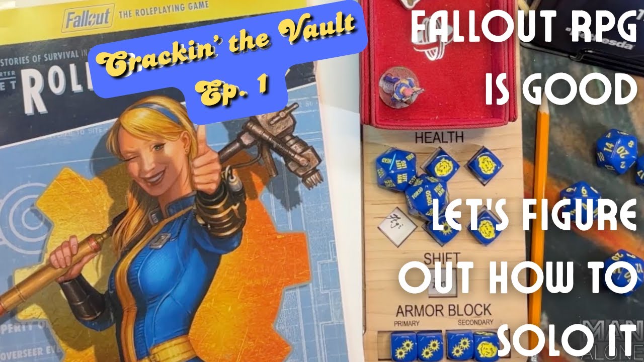 Fallout RPG is the Kind of Game you Can Solo For A LONG TIME
