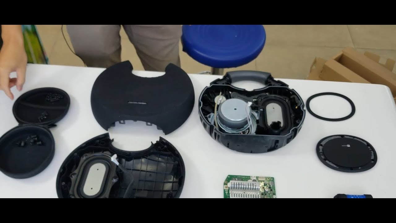 Mở tung loa Onyx 6 và phân tích khả năng độ pin - HK Onyx studio 6 teardown