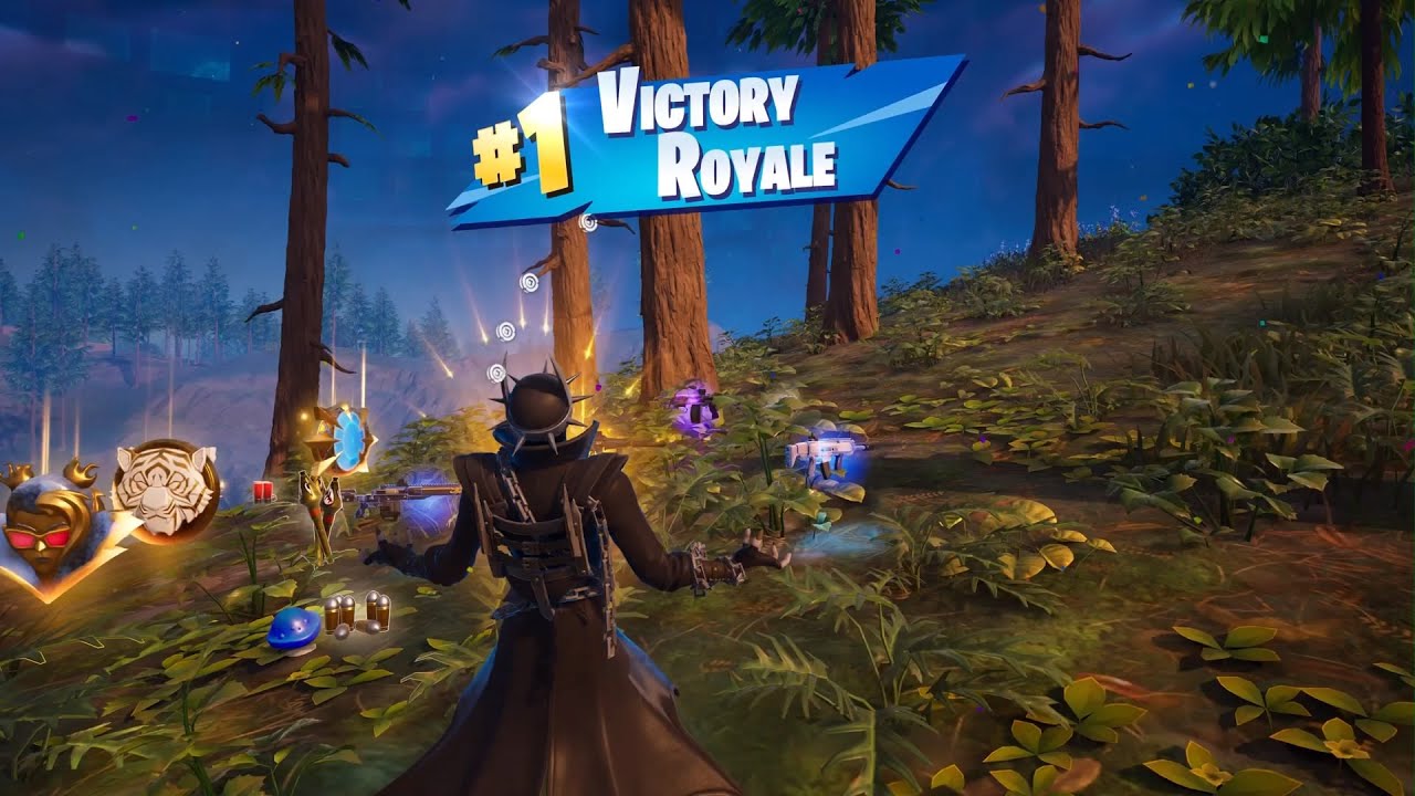 THE BATMAN WHO LAUGHS Skin + HARLEY HITTER Pickaxe Solo Gameplay in FORTNITE!