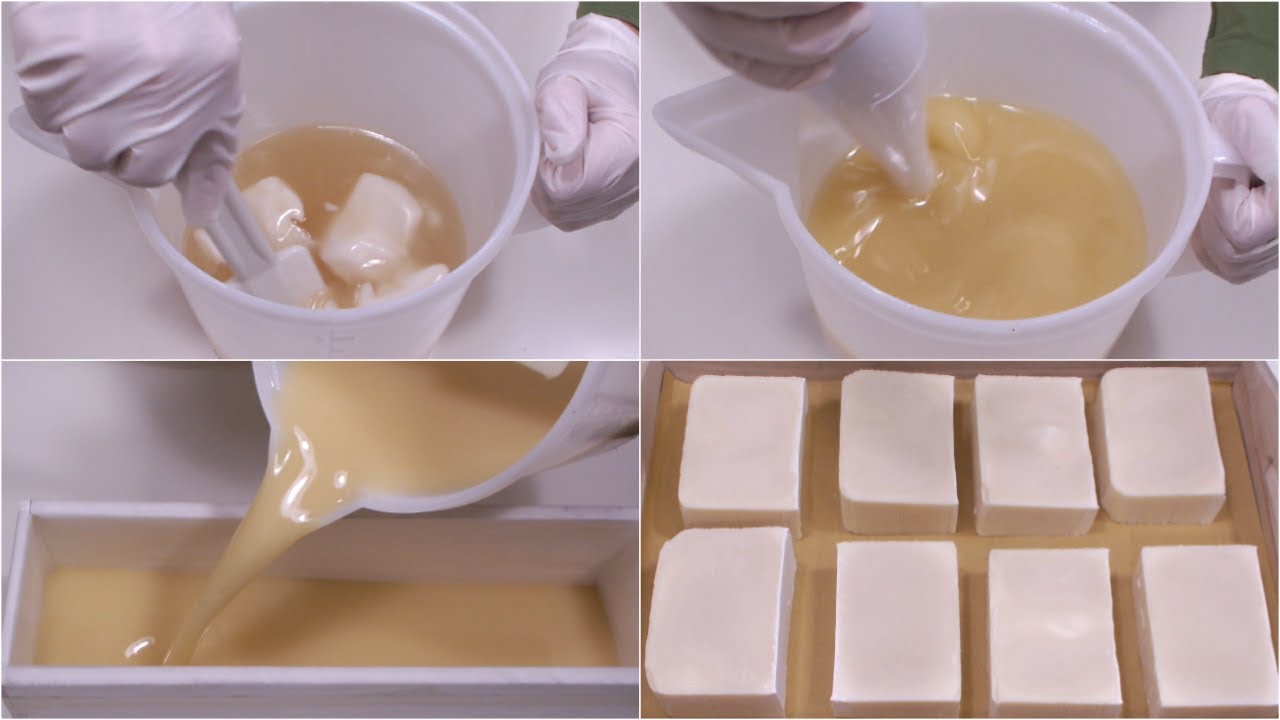 SAPONE DA BUCATO TUTTO A FREDDO CON STRUTTO E OLIO ESAUSTO - DIY LAUNDRY BAR SOAP