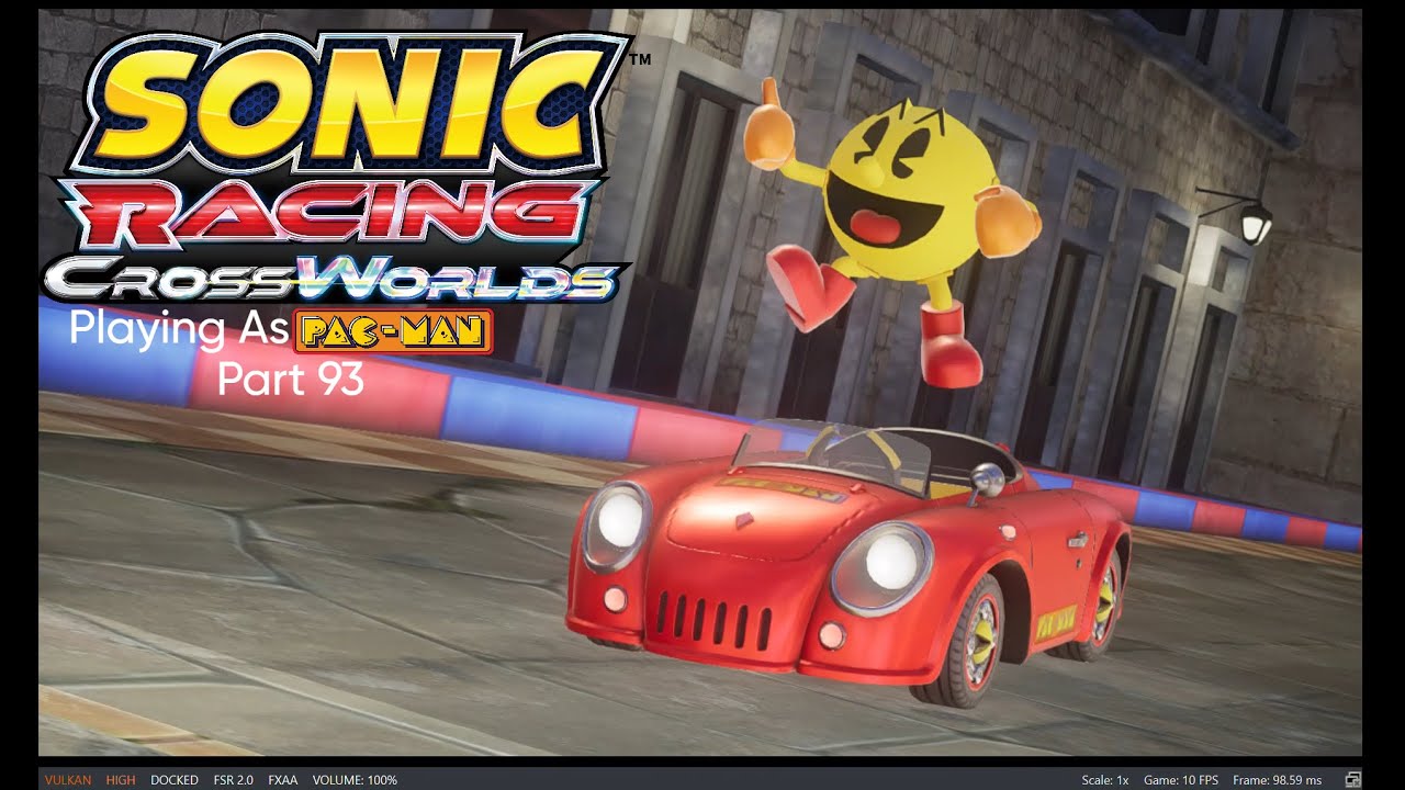 Sonic Racing CrossWorlds Playing As Pac-Man Part 93