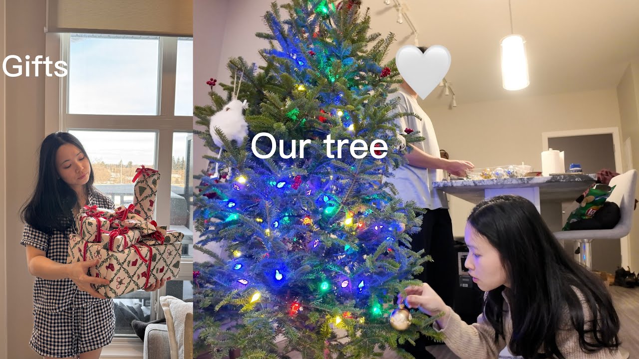 Влогмас 🎄Упаковка подарков и выбор рождественской елки