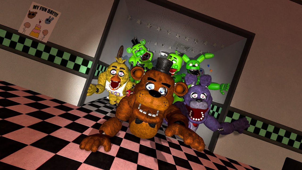 [Gmod Fnaf] The Virus.....