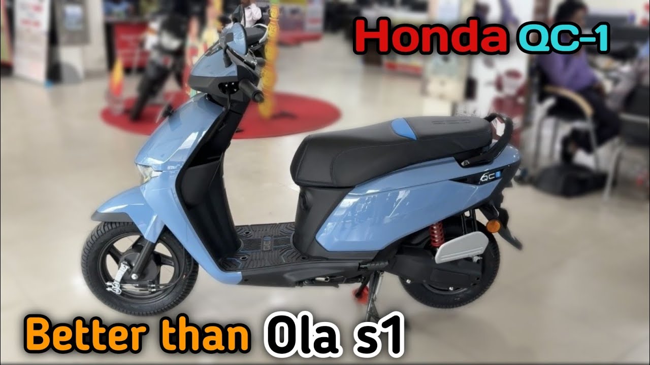 Finally launch Honda Activa QC1 Electric: Better than Ola s1 price Features Range Details Videos 