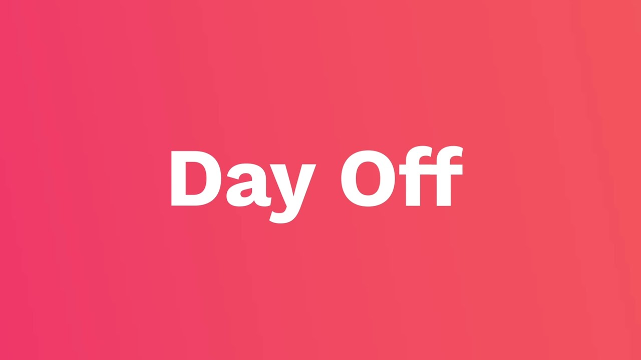 Day Off - Vacations, PTO and Time Off Tracker