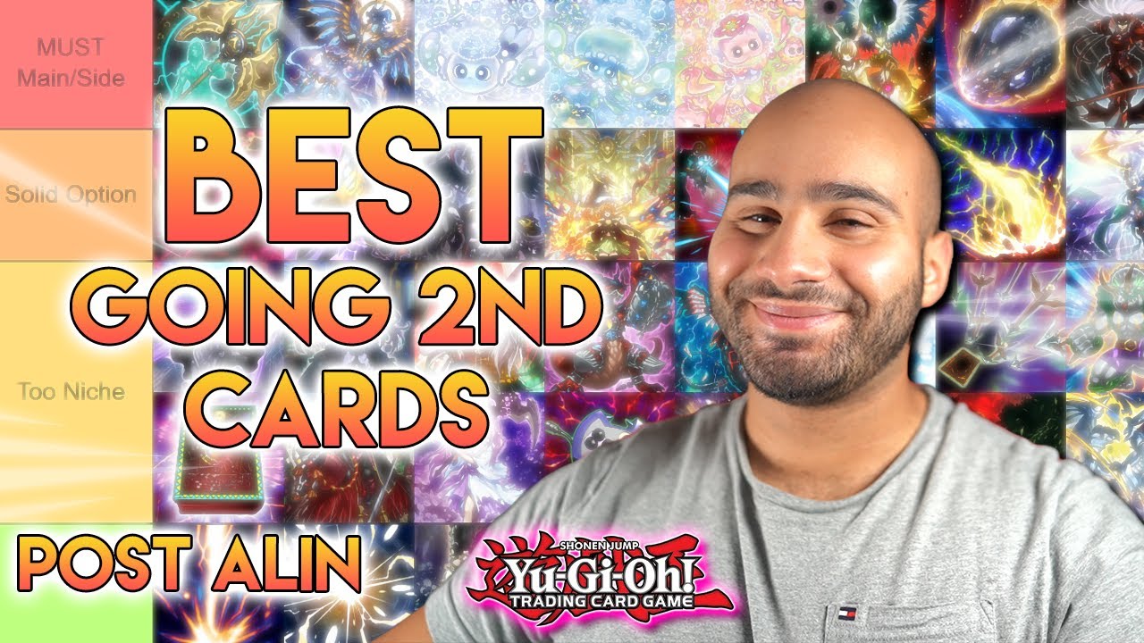 I Ranked The BEST Going 2nd Cards To Play In Yu-Gi-Oh! POST ALIN! (Hand Traps & Board Breakers)