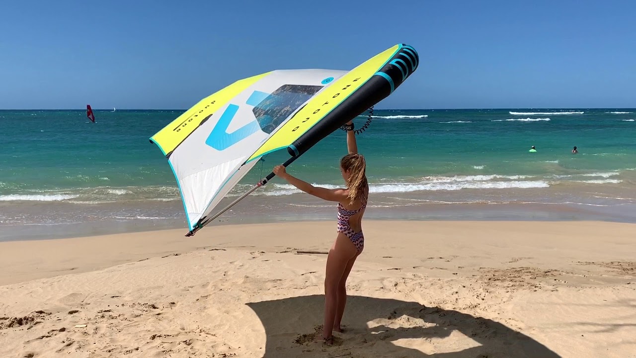 Learning to Wing Surf on Maui with Alan Cadiz Part 1