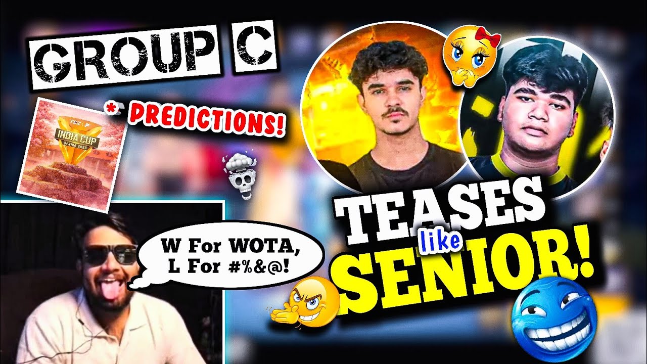 🚨 Be like SENIOR 😈, JONTY DADA Teases HIND LOUIS & MNZ JARVIS! 😅🥰 | GROUP C TOP TEAMS PREDICTION! 🔔
