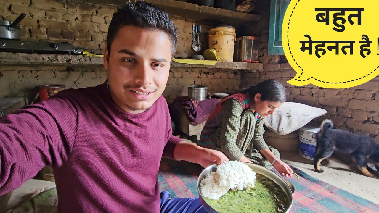 पहाड़ों की मेहनत भरी जिंदगी | villagers lifestyle in Uttarakhand | pahadi life | RTK Vlogs