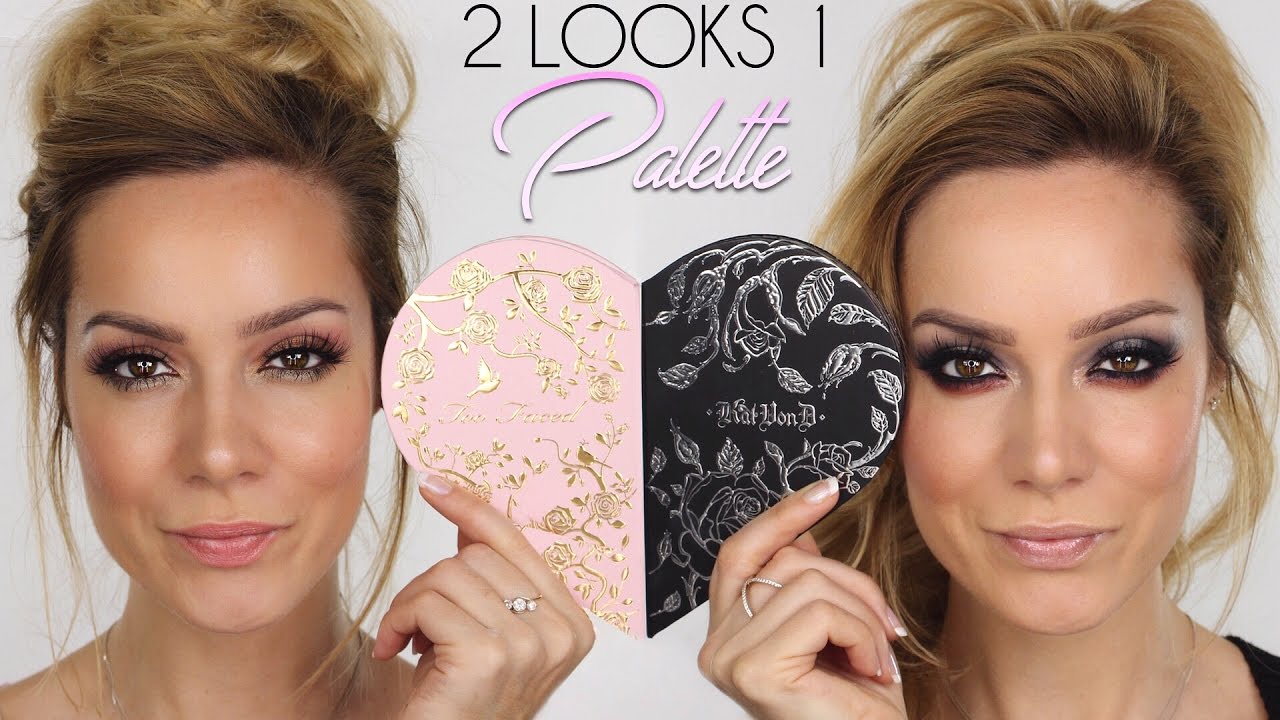 2 Looks 1 Palette - Better Together Too Faced X Kat Von D | Shonagh Scott