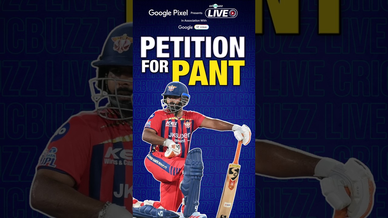 Петиция в поддержку Панта под номером 3 👀 #LSG #RishabhPant #IPL2026 @GoogleIndia