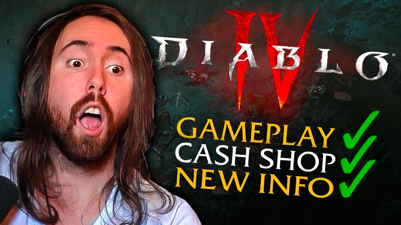 Diablo IV HUGE Gameplay Leaks | Asmongold Reacts to Force Gaming