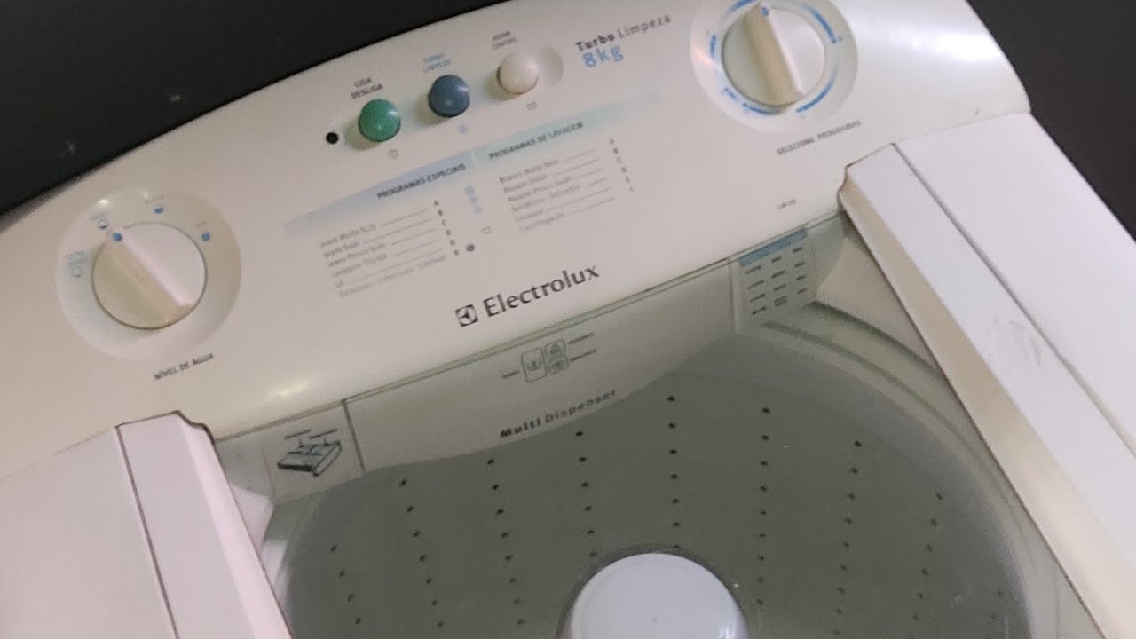 lavadora Electrolux LM 08 ( lavagem completa)
