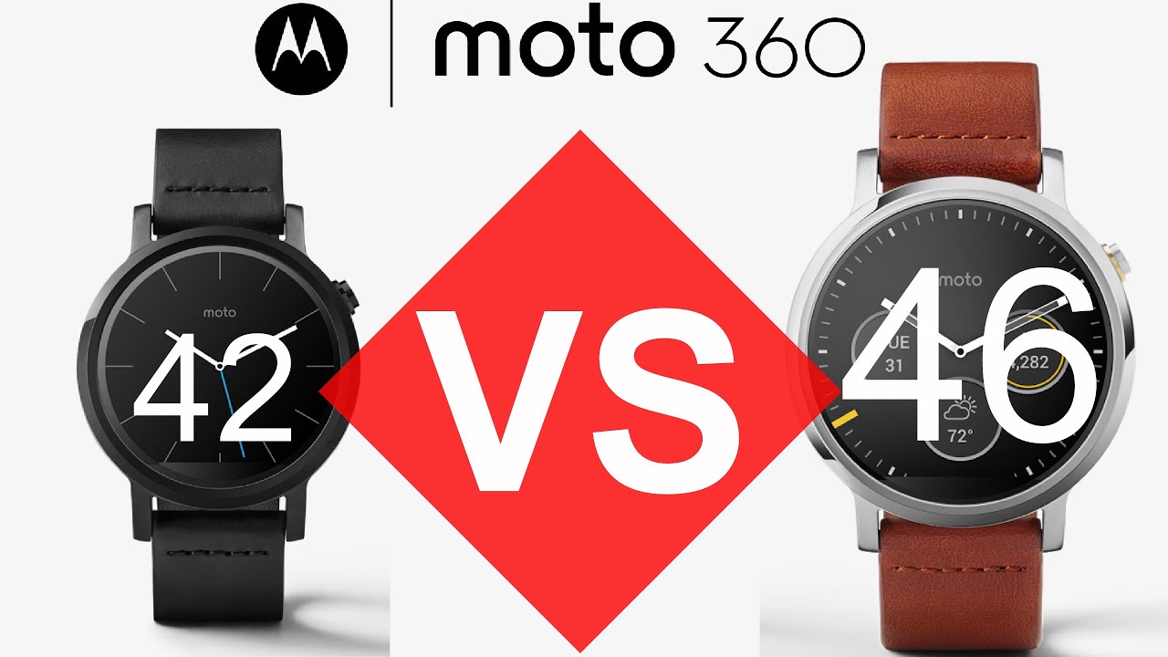 MOTO 360 46mm VS 42mm!