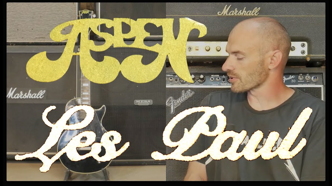 M.I.J. ASPEN LES PAUL BLACK 1970's