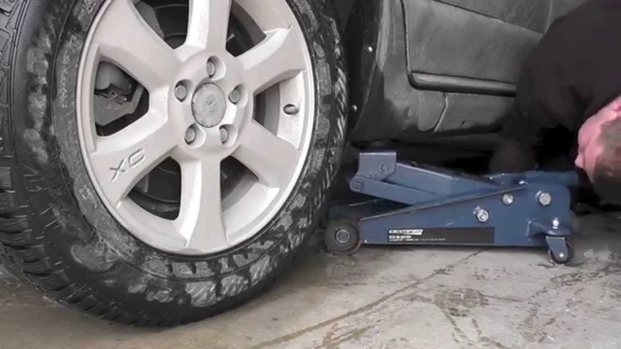 Volvo XC70 Winter to Summer tire change swap