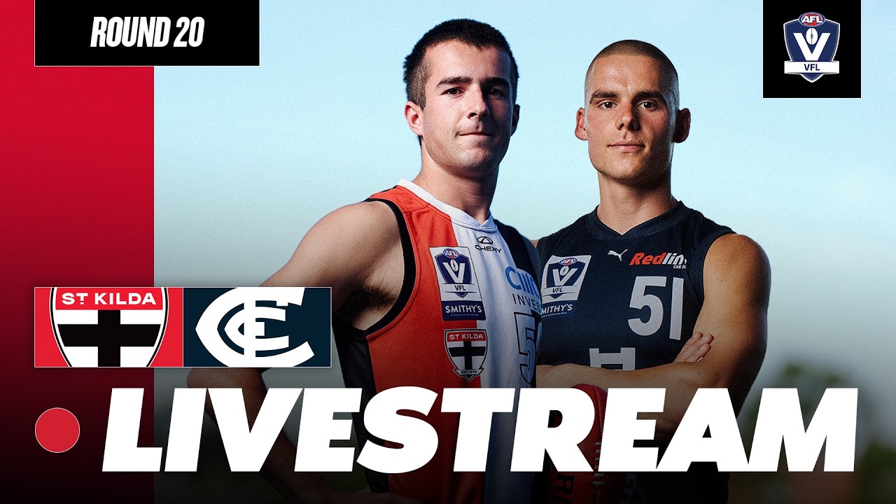 Saints vs. Carlton LIVE 📺 | VFL Round 20 2026