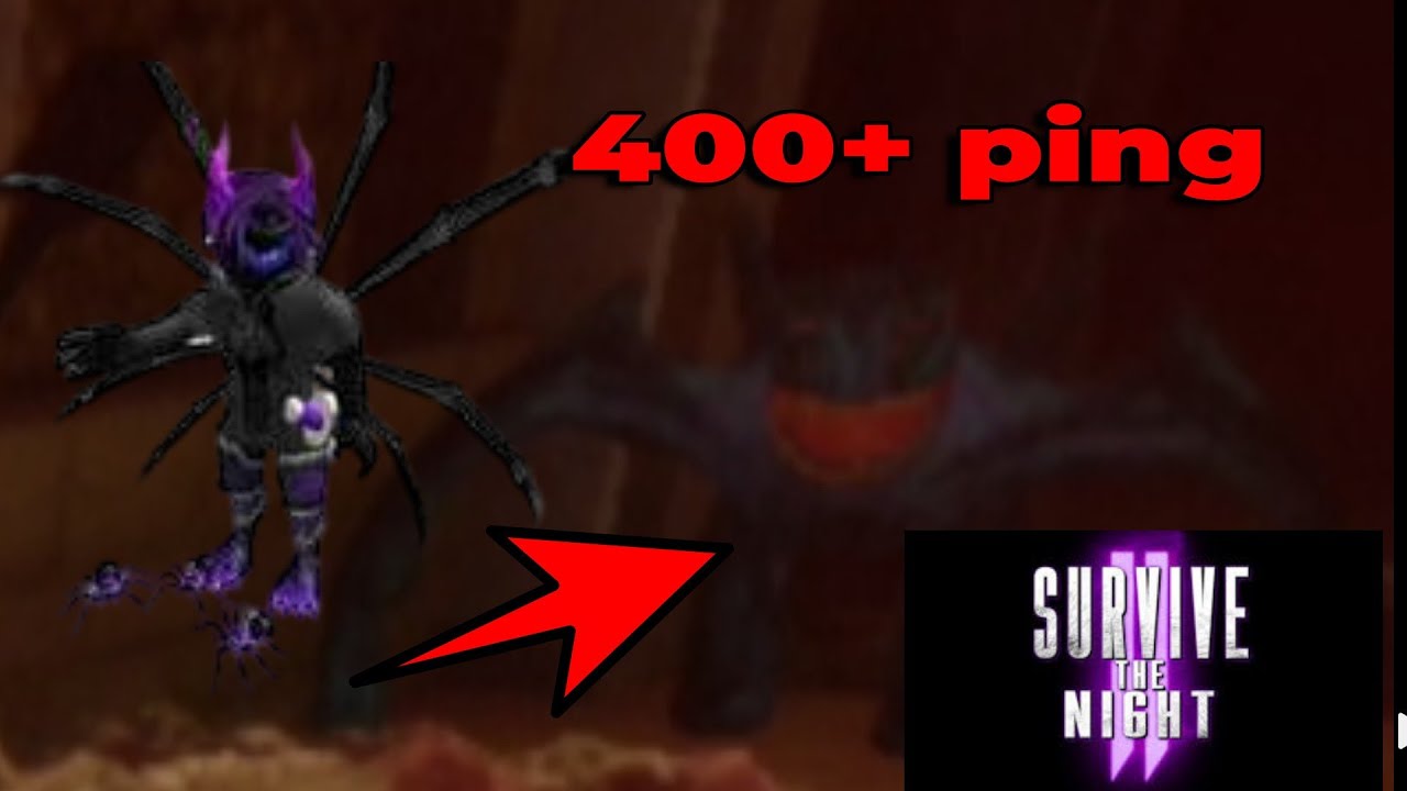 Battle against high ping Rachjumper in Survive the night 2 Public beta 