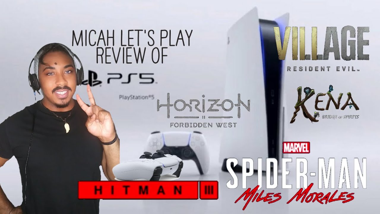 Micah Let's Play Review's of PS5 and Games Reveal