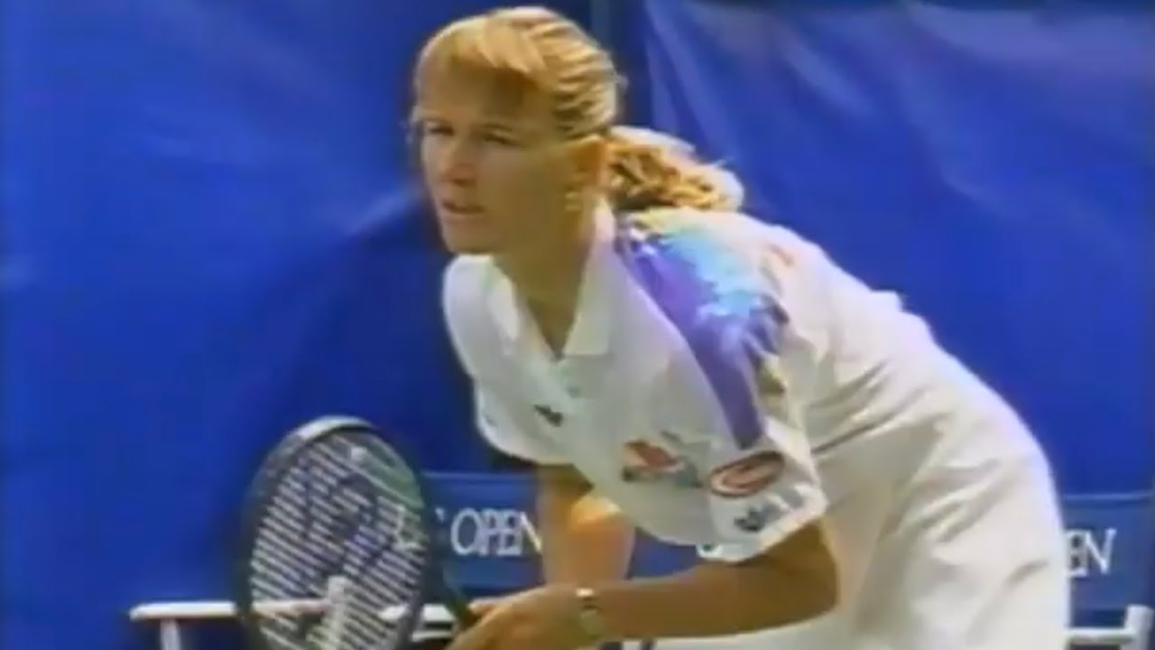 1991 US Open 3R - Steffi Graf vs Eva Sviglerova