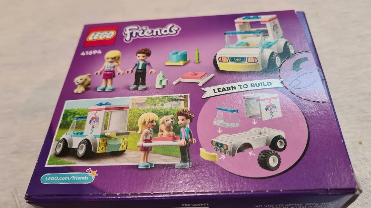 Lego Friends 41694 Tierrettungswagen (Pet Clinic Ambulance) SPEEDBUILD