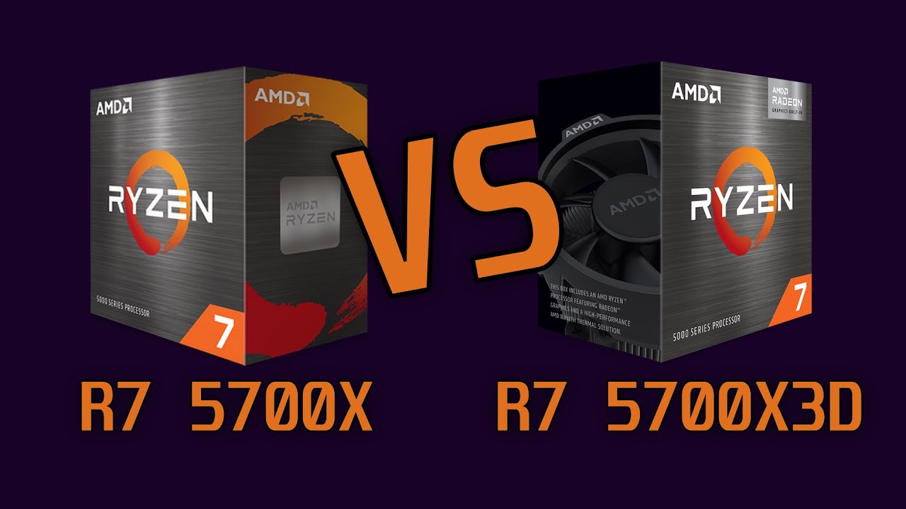 Ryzen 7 5700X vs Ryzen 7 5700X3D | RX 7800XT | Test in 15 Games at 1080p