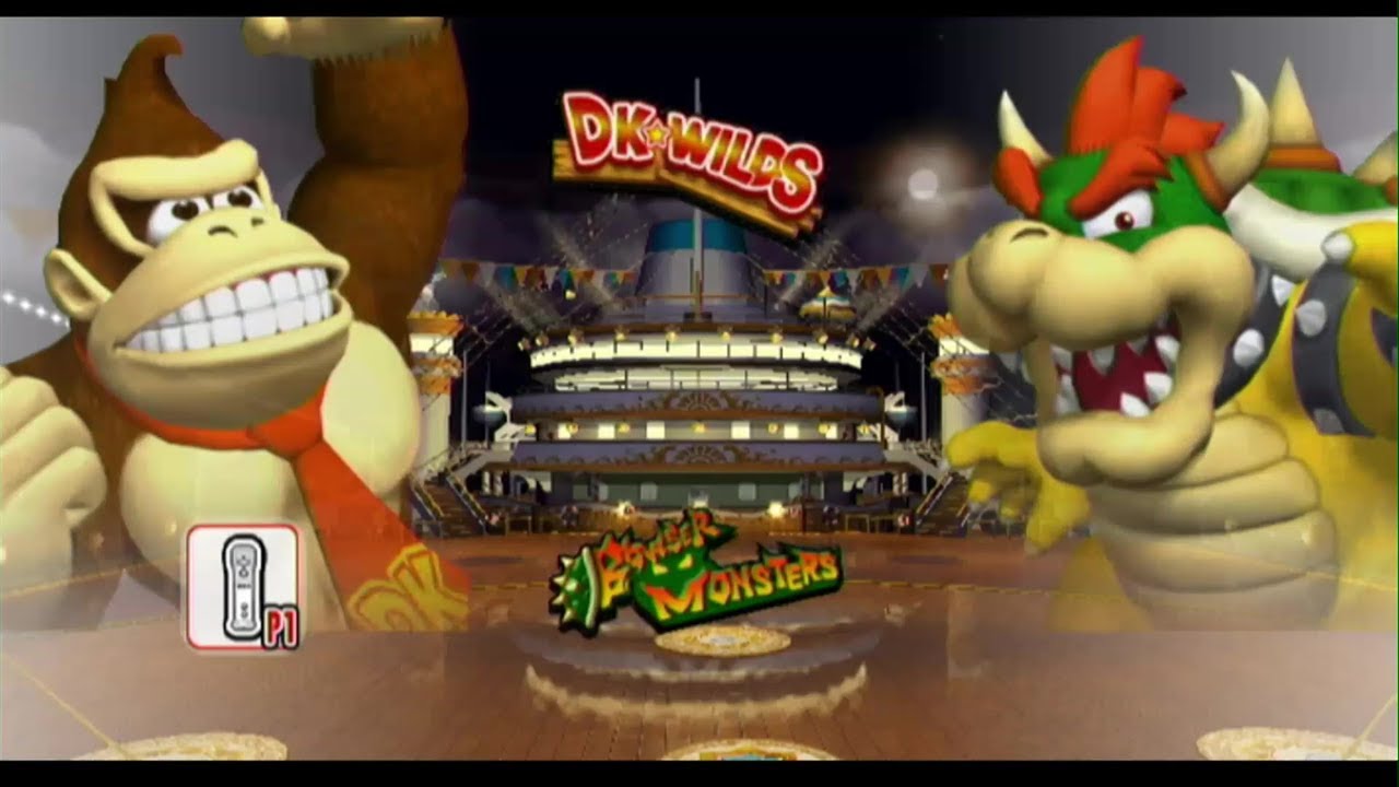 Mario Super Sluggers  Dk vs Bowser