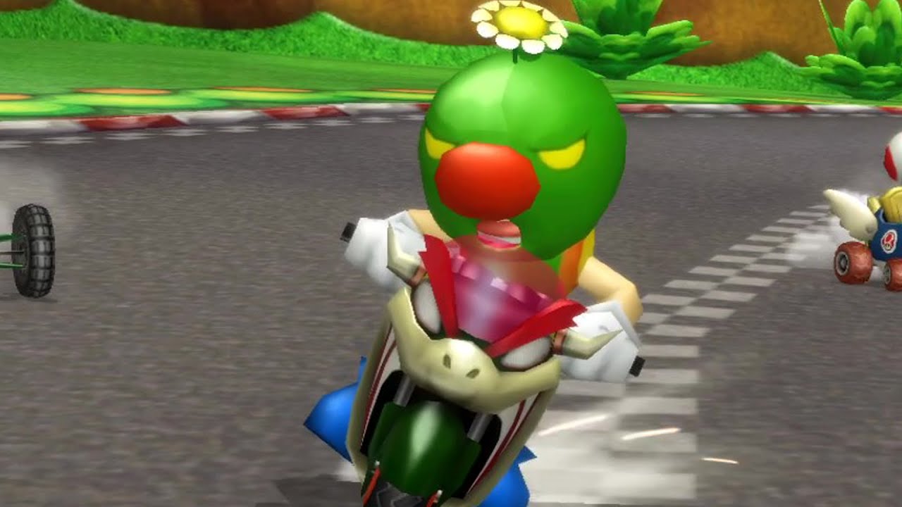 Wiggler (Super Mario Sunshine) in Mario Kart Wii