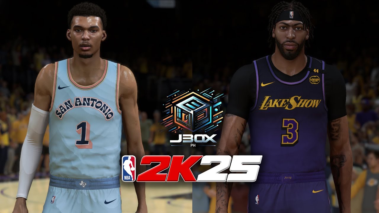 NBA 2K25 PC New Gen Mods | San Antonio Spurs vs Los Angeles Lakers