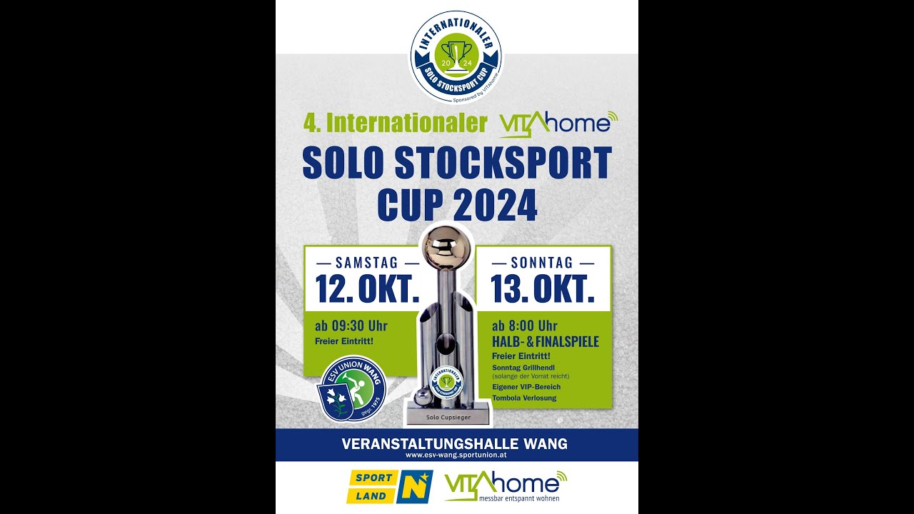 4. Internationaler Solo Stocksport Cup 2024 Runde 1 Damen