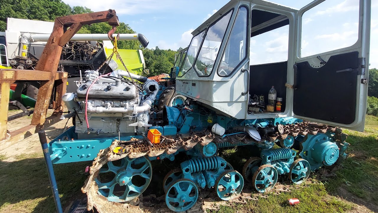 установка мотора ямз236 на трактор т 150гусеничный 🙆‍♂️🙆‍♂️🙆‍♂️🤷‍♂️🚜