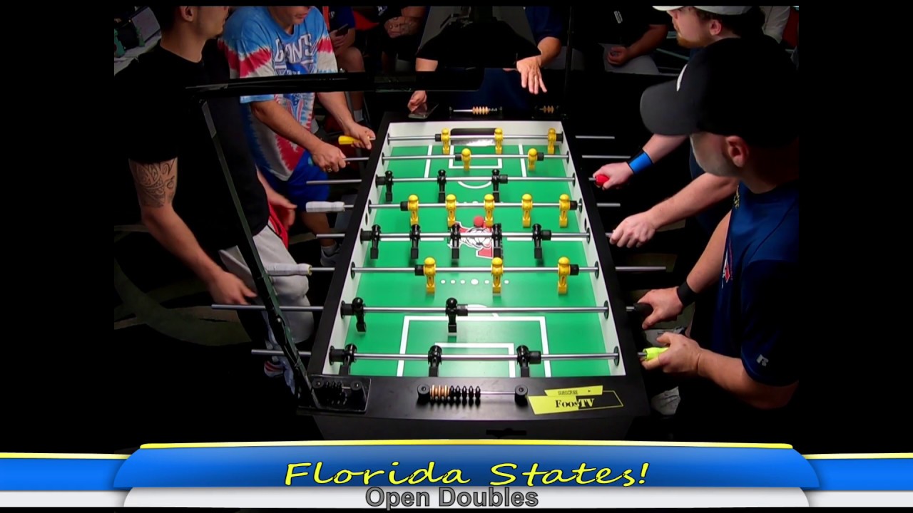 Florida State Foosball 2020 LIVE! Table 1