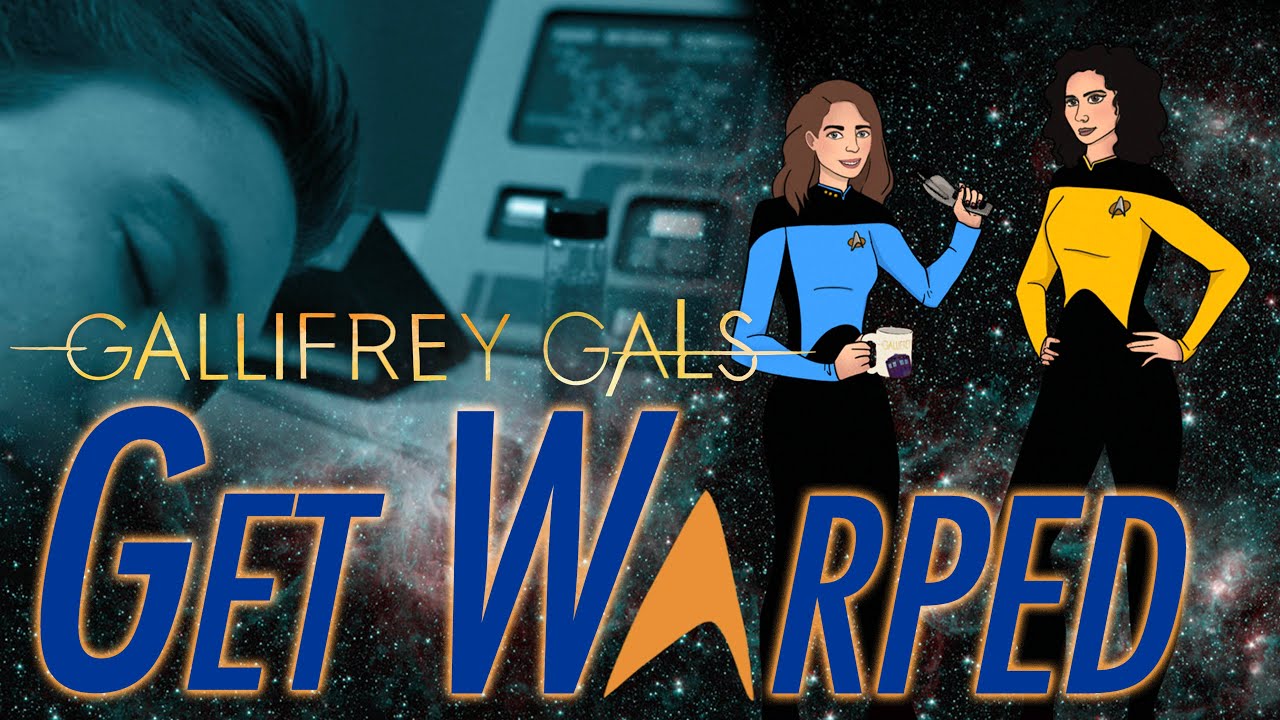 Reaction, Star Trek: TNG, 3x01, Evolution, Gallifrey Gals Get Warped! S3 Ep1