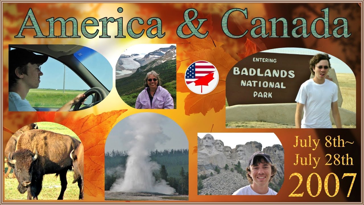 MazzJohn Family Vacation | US/CA: Yellowstone/Rushmore/Banff | 2007