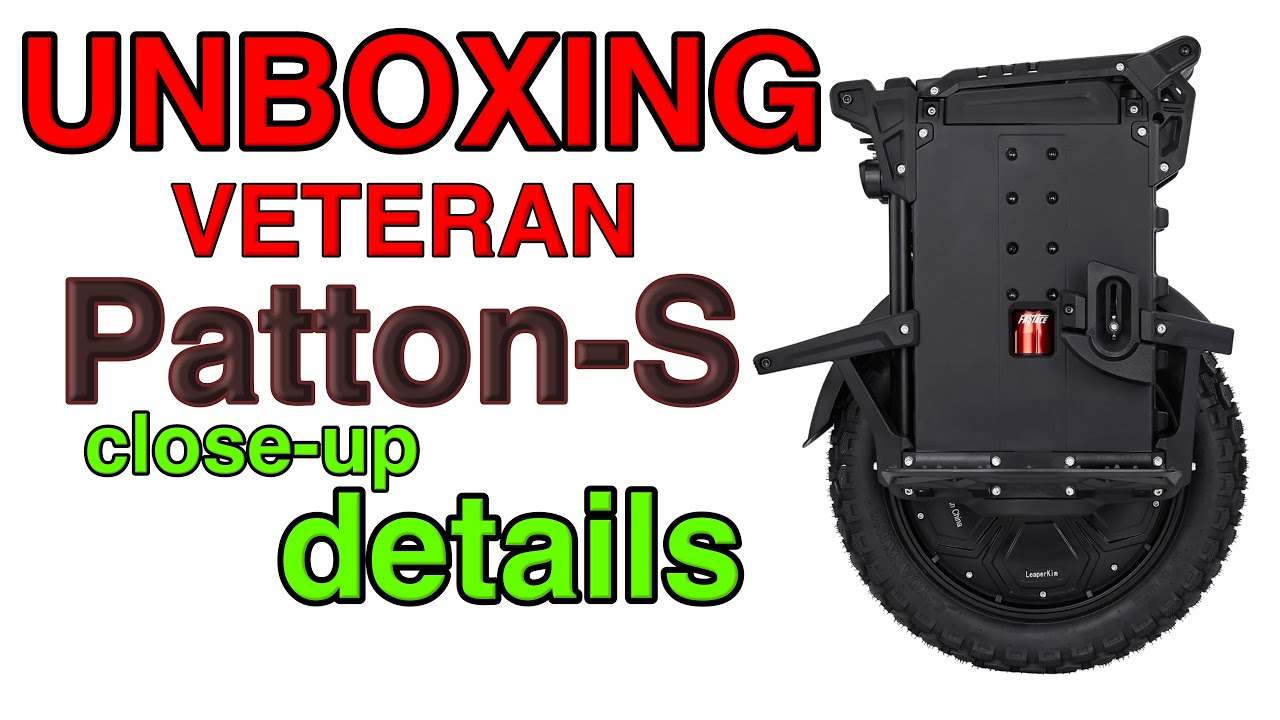 Veteran Patton S - unboxing 05-2025, close-up details (50S, 62lbs)